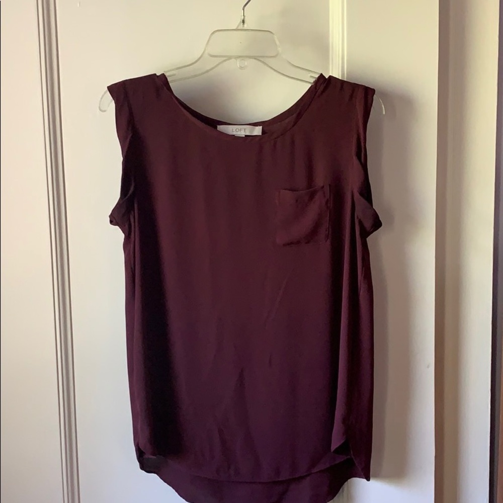 Ann Taylor Loft Work Blouse